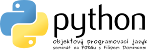 Logo semináře Python